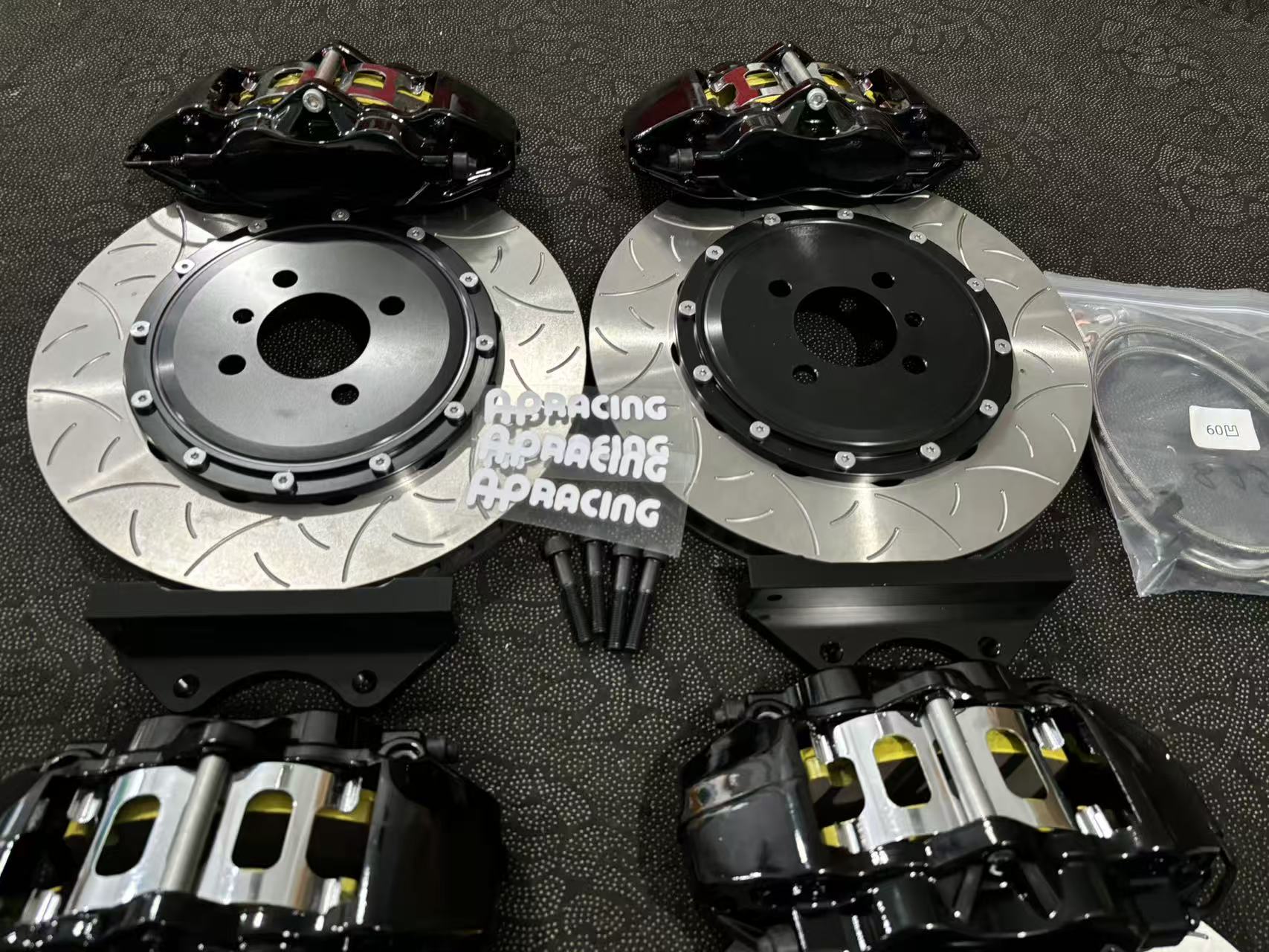 Complete Big Brake Kit Front R - đánh giá và giá Front Rear Brake Caliper Bracket Kit