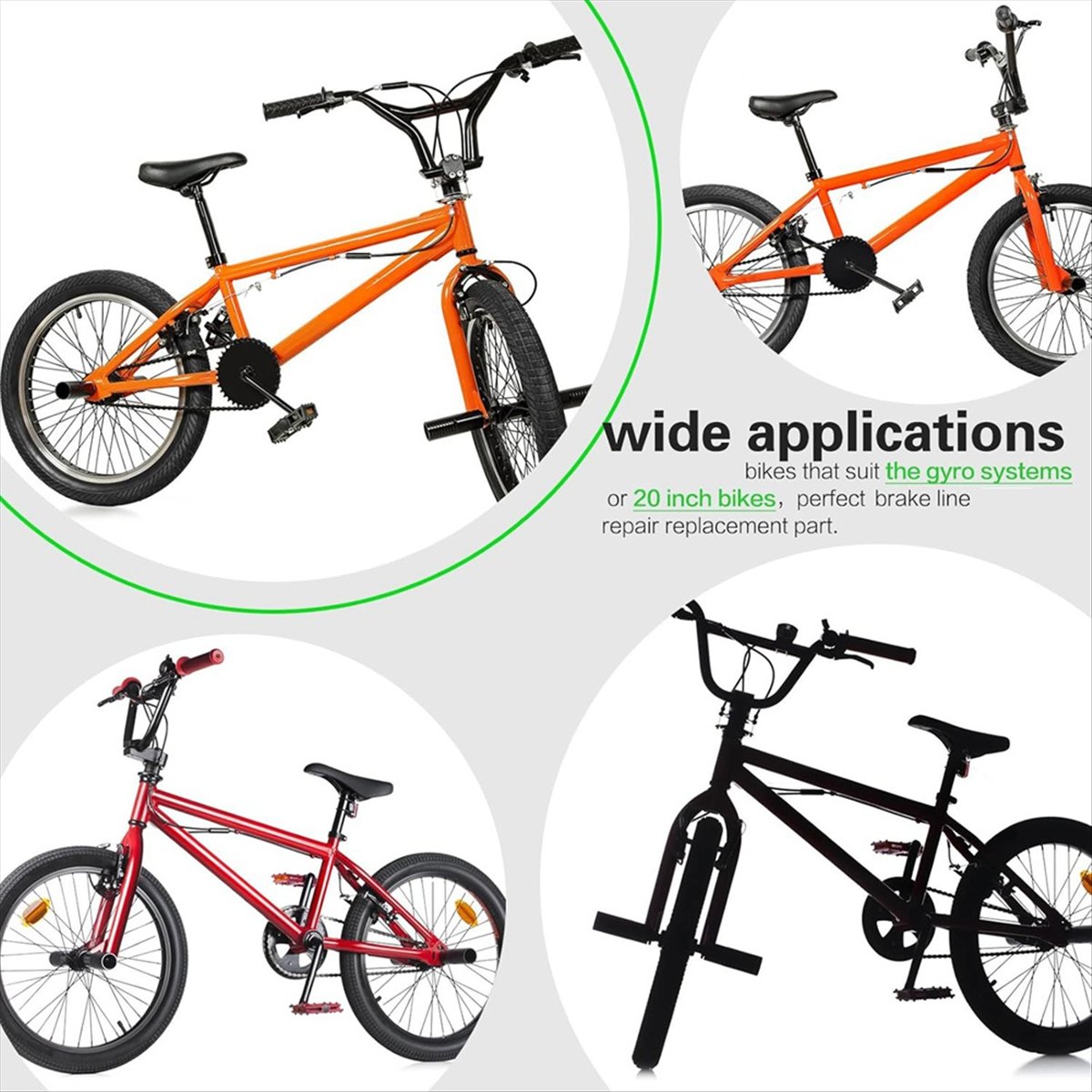 A61P Bike Gyro Brake Cables Fr - đánh giá và giá Brake Rotor
