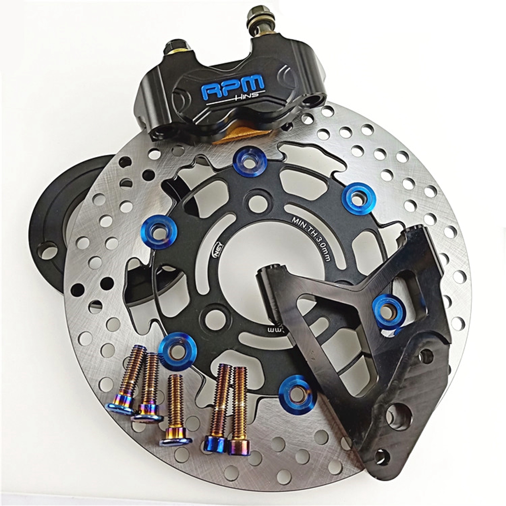220mm Motorcycle RPM Front Rea - đánh giá và giá Front Rear Brake Caliper Bracket Kit